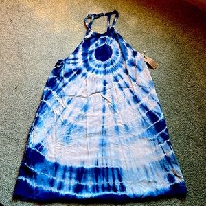 Blue TieDye Dress
